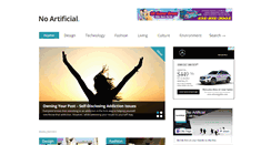 Desktop Screenshot of noartificial.com
